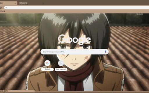 Mikasa Ackerman  from Chrome web store to be run with OffiDocs Chromium online