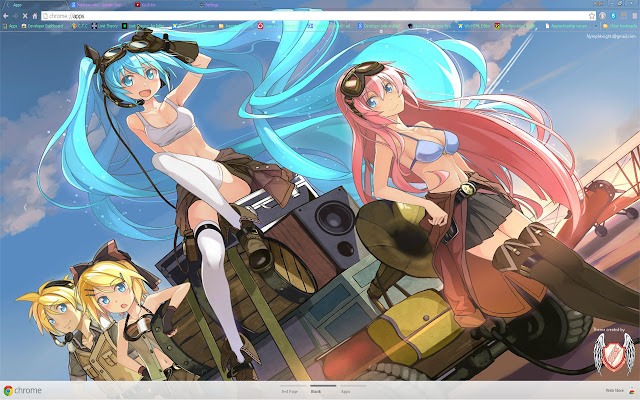 Miku And Friends 07 1600x900 da Chrome Web Store para ser executado com OffiDocs Chromium online