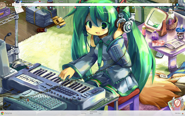Miku And Friends 11 1366x768  from Chrome web store to be run with OffiDocs Chromium online