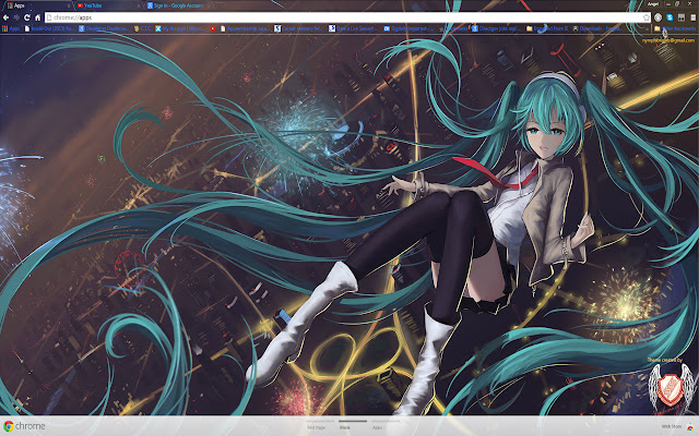 Miku And Friends 16 1366x768  from Chrome web store to be run with OffiDocs Chromium online