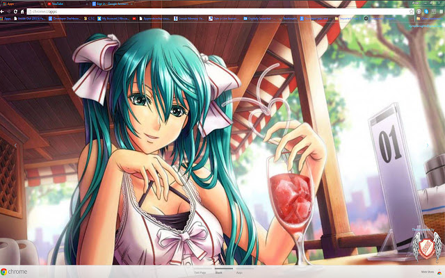 Miku And Friends 22 1366x768  from Chrome web store to be run with OffiDocs Chromium online