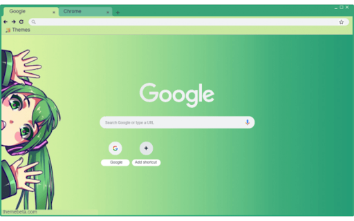 Miku Hatsune Green  from Chrome web store to be run with OffiDocs Chromium online
