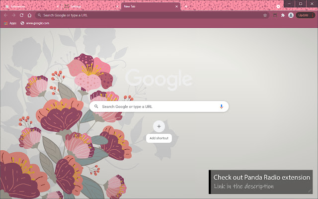 Mild Flowers  from Chrome web store to be run with OffiDocs Chromium online