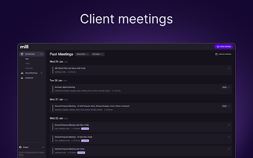 Mili Assistant  from Chrome web store to be run with OffiDocs Chromium online