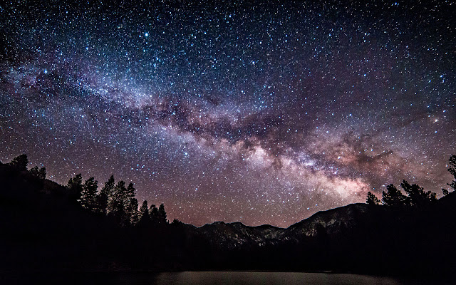 Milky Way Stars over Pine Valley, Utah  from Chrome web store to be run with OffiDocs Chromium online