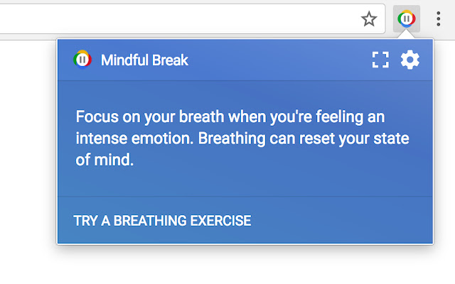 Mindful Break  from Chrome web store to be run with OffiDocs Chromium online