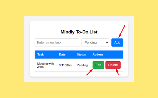 Mindly For PC | Organize Your To Do List  from Chrome web store to be run with OffiDocs Chromium online