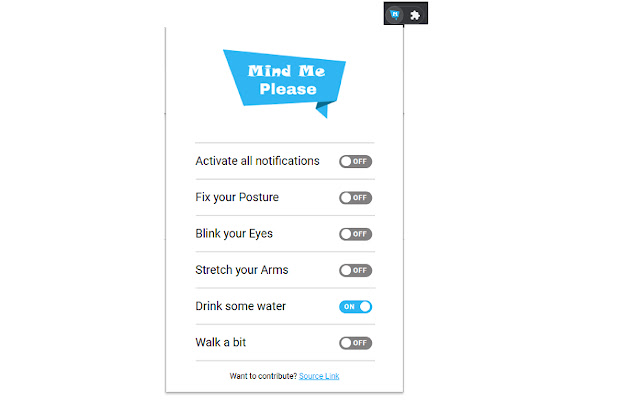 Mind me please  from Chrome web store to be run with OffiDocs Chromium online