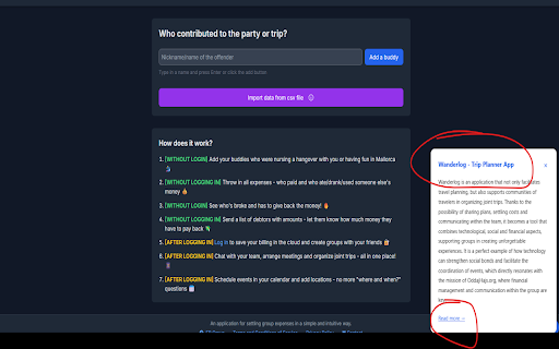 MindWander from Chrome web store to be run with OffiDocs Chromium online MindWander from Chrome web store to be run with OffiDocs Chromium online