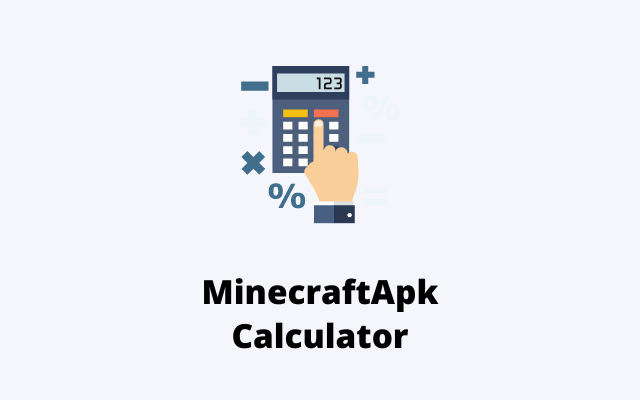 Minecraftapk Calculator  from Chrome web store to be run with OffiDocs Chromium online