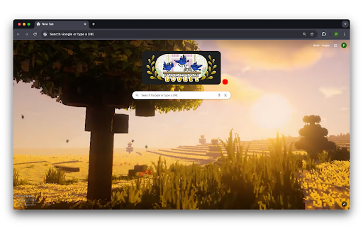 Minecraft Sunset  from Chrome web store to be run with OffiDocs Chromium online
