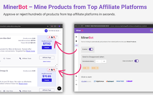 MinerX Native Presell and Ads Generator with AI from Chrome web store to be run with OffiDocs Chromium online MinerX Native Presell and Ads Generator with AI from Chrome web store to be run with OffiDocs Chromium online
