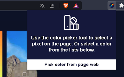 Min eye dropper  from Chrome web store to be run with OffiDocs Chromium online