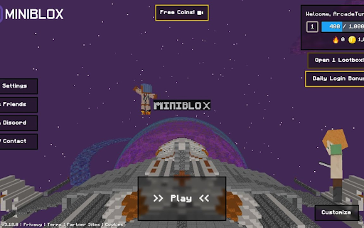 Miniblox: Build, Battle, and Explore  from Chrome web store to be run with OffiDocs Chromium online