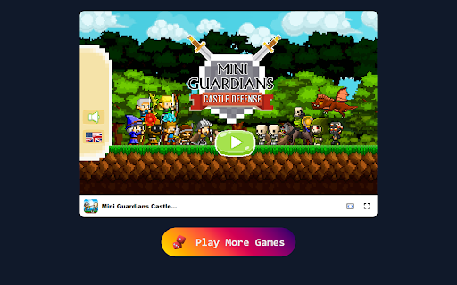 Mini Guardians Castle Defense GameTower Defense  from Chrome web store to be run with OffiDocs Chromium online