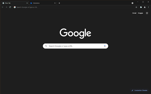 Minimal Dark Theme  from Chrome web store to be run with OffiDocs Chromium online