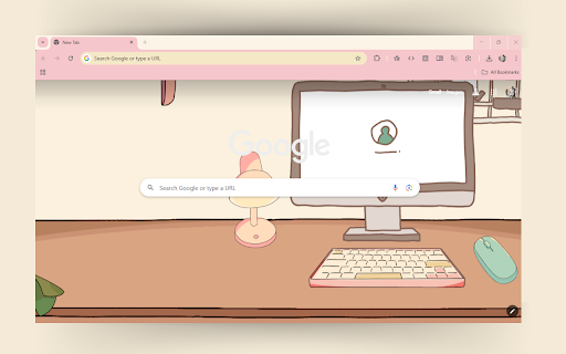 Minimal Desk Theme  from Chrome web store to be run with OffiDocs Chromium online