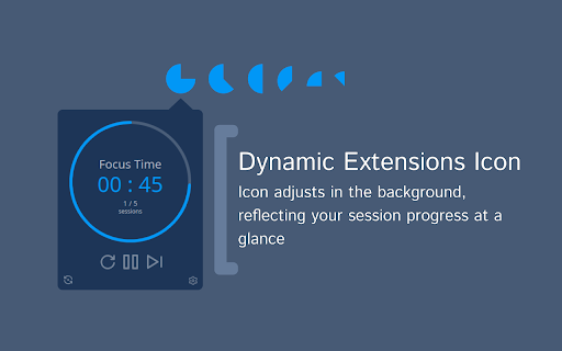 Minimalist Focus Timer  from Chrome web store to be run with OffiDocs Chromium online