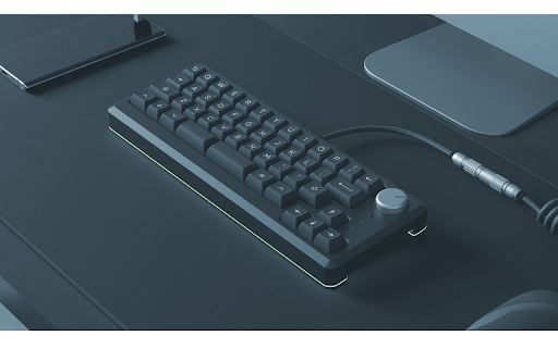 Minimalist Keyboard Theme  from Chrome web store to be run with OffiDocs Chromium online