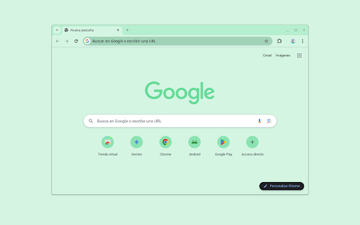 Minimalist Mint  from Chrome web store to be run with OffiDocs Chromium online