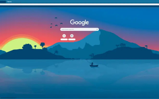 Minimal landscape  from Chrome web store to be run with OffiDocs Chromium online