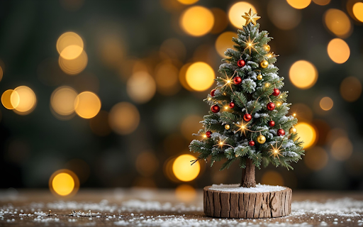 Mini pine tree  from Chrome web store to be run with OffiDocs Chromium online