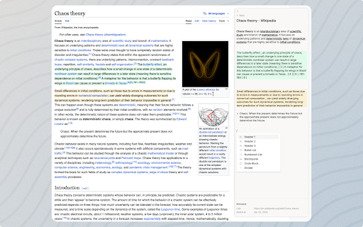 MiniReader  from Chrome web store to be run with OffiDocs Chromium online