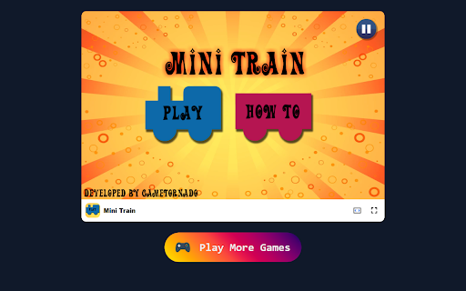 Mini Train Game Build Tracks and Guide Your Train to Success!  from Chrome web store to be run with OffiDocs Chromium online