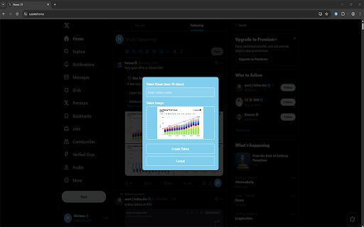 Mintana  from Chrome web store to be run with OffiDocs Chromium online