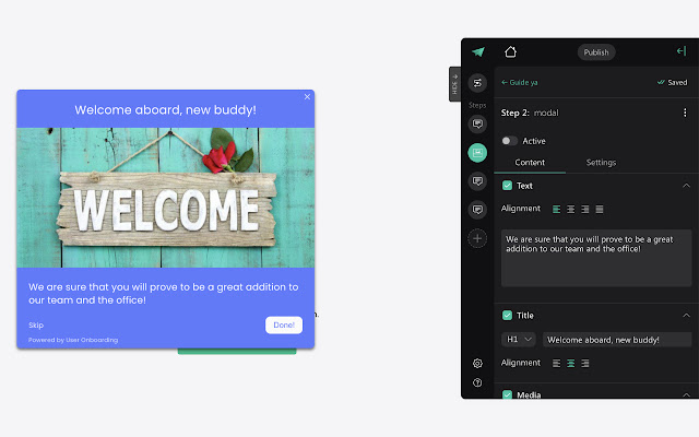 MintLike User Onboarding  from Chrome web store to be run with OffiDocs Chromium online