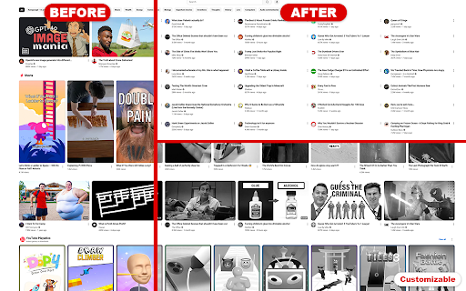MinTube  from Chrome web store to be run with OffiDocs Chromium online