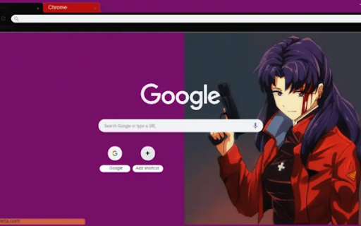 Misato Katsuragi  from Chrome web store to be run with OffiDocs Chromium online