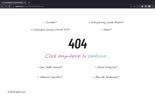 Missing Site  from Chrome web store to be run with OffiDocs Chromium online