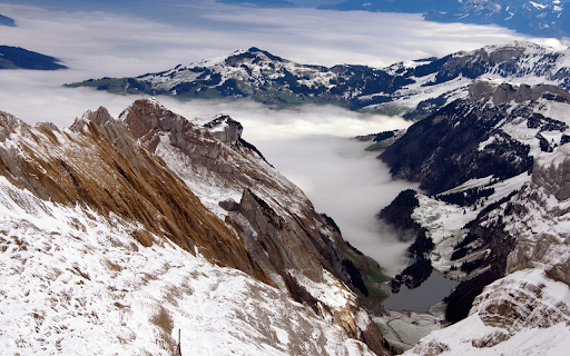 Mist and mountains  from Chrome web store to be run with OffiDocs Chromium online