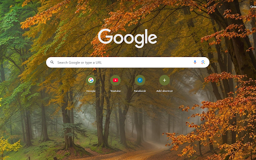 Misty Autumn Canopy  from Chrome web store to be run with OffiDocs Chromium online