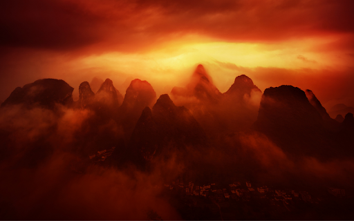 Misty Mountain Majesty  from Chrome web store to be run with OffiDocs Chromium online