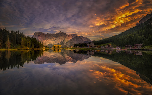 Misurina Sunset captures  from Chrome web store to be run with OffiDocs Chromium online
