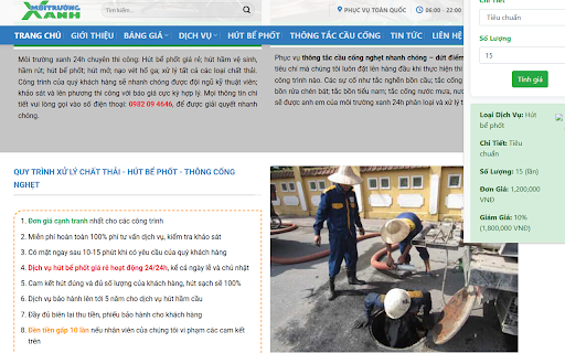 Môi Trường Xanh 24h  from Chrome web store to be run with OffiDocs Chromium online