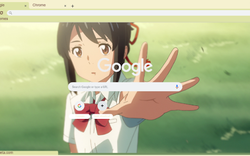 Mitsuha Miyamizu  from Chrome web store to be run with OffiDocs Chromium online