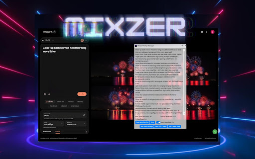 Mixzer Auto ImageFX  from Chrome web store to be run with OffiDocs Chromium online