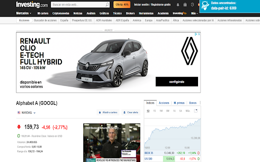MKTSIGNALS ID Extractor from Investing  from Chrome web store to be run with OffiDocs Chromium online