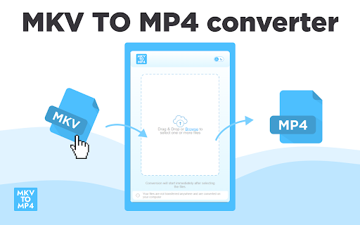 MKV to MP4  from Chrome web store to be run with OffiDocs Chromium online