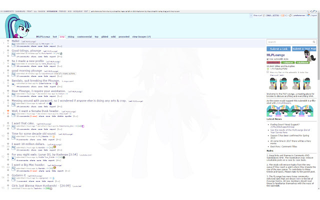 MLPLounge Sonata Dusk Theme  from Chrome web store to be run with OffiDocs Chromium online
