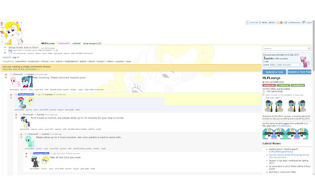 MLPLounge Surprise Theme  from Chrome web store to be run with OffiDocs Chromium online