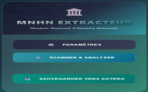 MNHN Specimen Extractor  from Chrome web store to be run with OffiDocs Chromium online