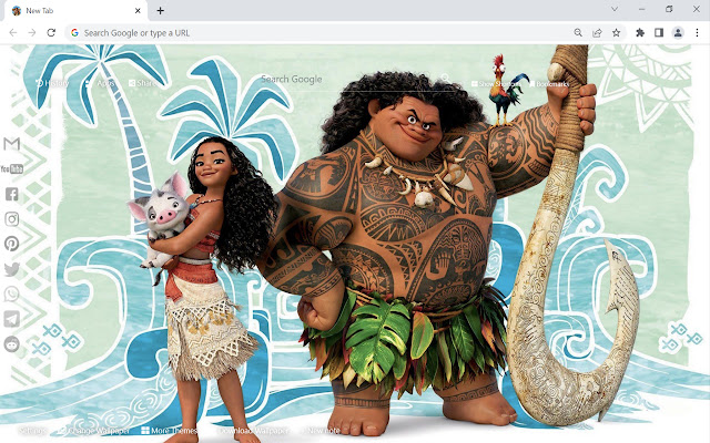 Moana Wallpaper  from Chrome web store to be run with OffiDocs Chromium online