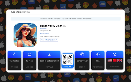 Mobioptions ASO Best ASO Toolbox For App Store  from Chrome web store to be run with OffiDocs Chromium online