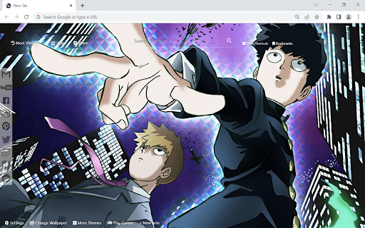 Mob Psycho 100 Wallpaper  from Chrome web store to be run with OffiDocs Chromium online