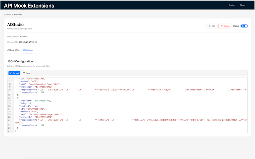 MockAPI  from Chrome web store to be run with OffiDocs Chromium online