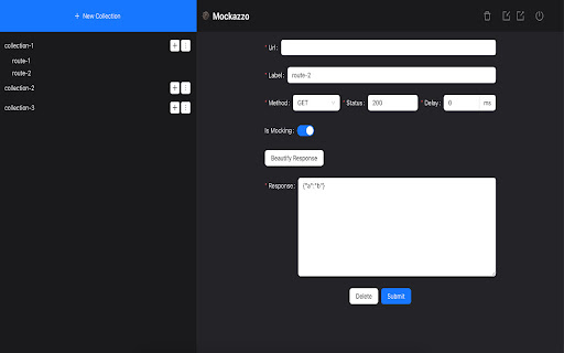 Mockazzo  from Chrome web store to be run with OffiDocs Chromium online